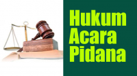 Pengertian Hukum Acara Pidana Adalah