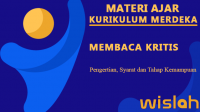 Membaca Kritis, Pengertian, Syarat dan Tahap Kemampuan Membaca Kritis, Pengertian, Syarat dan Tahap Kemampuan