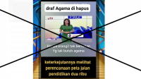 draf agama dihapus