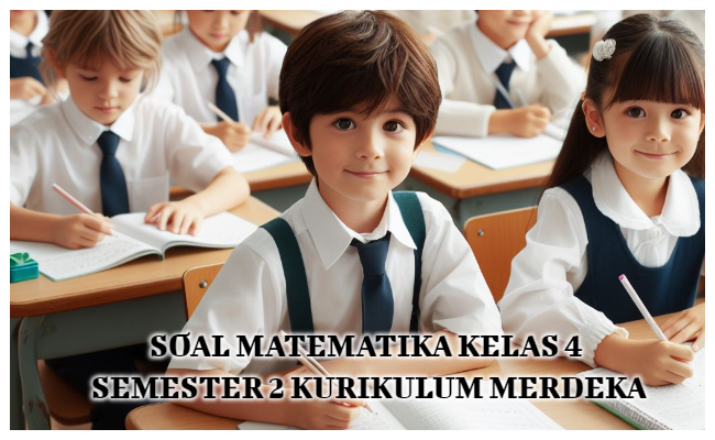 Soal Matematika Kelas 4 Semester 2 Kumer (Kurikulum Merdeka) dan Kunci Jawaban