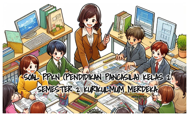 Soal PPKN (Pendidikan Pancasila) Kelas 2 Semester 2 Kumer (Kurikulum Merdeka) dan Kunci Jawaban