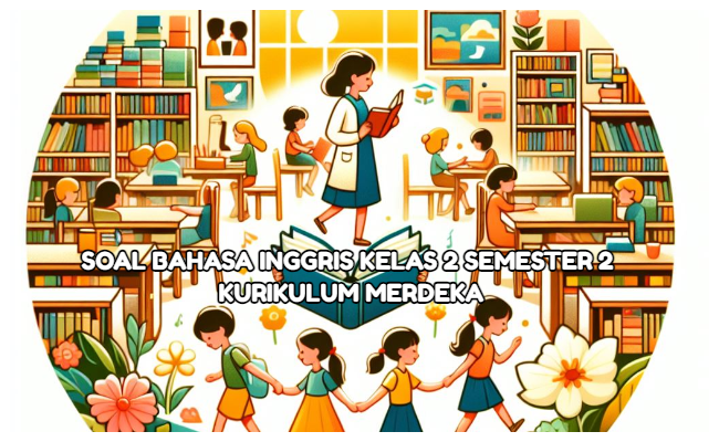 Soal Bahasa Inggris Kelas 2 Semester 2 Kumer (Kurikulum Merdeka) dan Kunci Jawaban