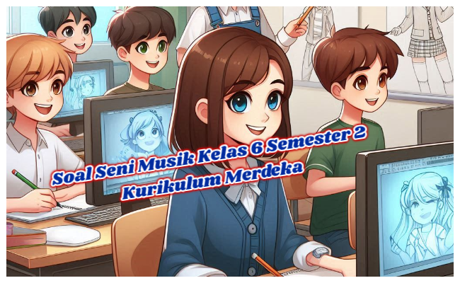 Soal Seni Musik Kelas 6 Semester 2 Kumer (Kurikulum Merdeka) dan Kunci Jawaban