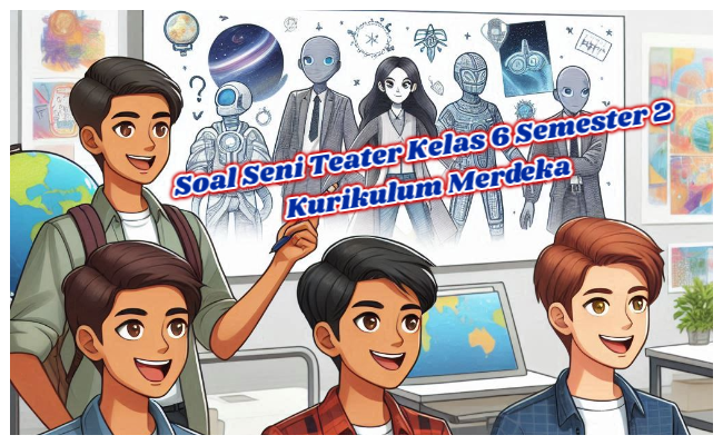 Soal Seni Teater Kelas 6 Semester 2 Kumer (Kurikulum Merdeka) dan Kunci Jawaban