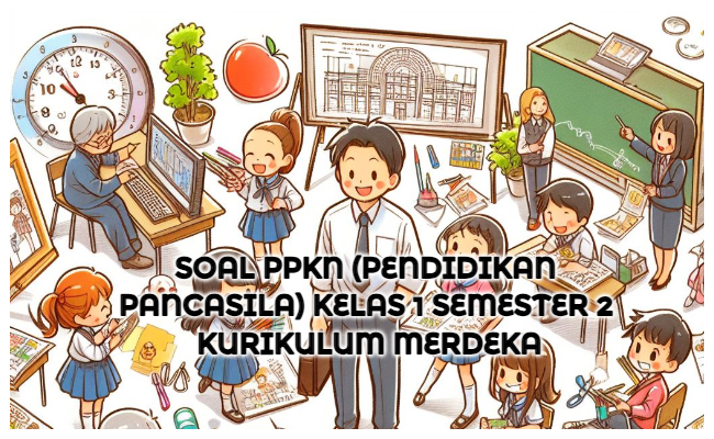 Soal PPKN (Pendidikan Pancasila) Kelas 1 Semester 2 Kumer (Kurikulum Merdeka) dan Kunci Jawaban