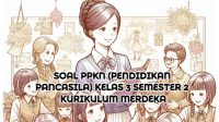 Soal PPKN (Pendidikan Pancasila) Kelas 3 Semester 2 Kumer (Kurikulum Merdeka) dan Kunci Jawaban Soal PPKN (Pendidikan Pancasila) Kelas 3 Semester 2 Kumer (Kurikulum Merdeka) dan Kunci Jawaban