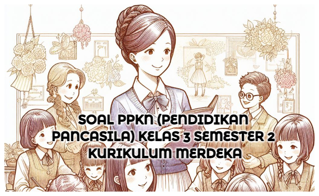 Soal PPKN (Pendidikan Pancasila) Kelas 3 Semester 2 Kumer (Kurikulum Merdeka) dan Kunci Jawaban