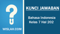 Kunci Jawaban Bahasa Indonesia Kelas 7 Halaman 202 Kunci Jawaban Bahasa Indonesia Kelas 7 Halaman 202