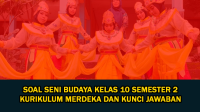 Soal Seni Budaya Kelas 10 Semester 2 Kurikulum Merdeka dan Kunci Jawaban