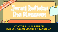 10 Contoh Jurnal Refleksi Dwi Mingguan Modul 2 1 Model 4C untuk Calon Guru Penggerak 10 Contoh Jurnal Refleksi Dwi Mingguan Modul 2.1 Model 4C untuk Calon Guru Penggerak