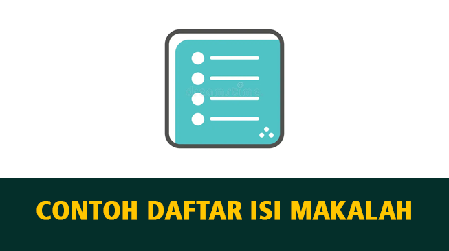 5 Contoh Daftar Isi Makalah yang Benar (Makalah Kelompok dan Individu)