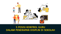 5 Posisi Kontrol Guru dalam Penerapan Disiplin di Sekolah (Penghukum, Pembuat Merasa Bersalah, Teman, Pemantau, dan Manajer)