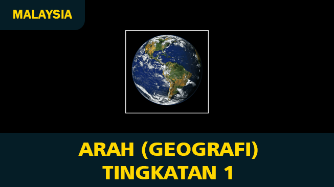 Arah Tingkatan 1 (Nota, Soalan (Latihan) Geografi Tingkatan 1)