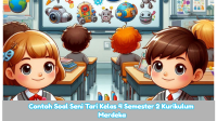 Soal Seni Tari Kelas 4 Semester 2 Kumer (Kurikulum Merdeka) dan Kunci Jawaban
