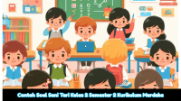 Soal Seni Tari Kelas 2 Semester 2 Kumer (Kuruikulum Merdeka) dan Kunci Jawaban