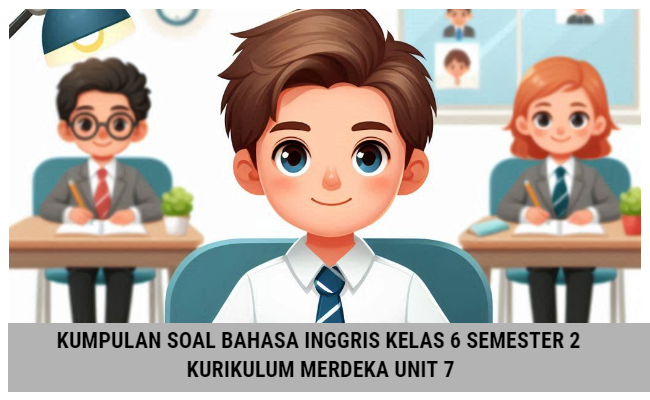Kumpulan Soal Bahasa Inggris Kelas 6 Semester 2 Kurikulum Merdeka Unit 7 (Soal Pilihan Ganda dan Kunci Jawaban)