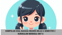 Kumpulan Soal Bahasa Inggris Kelas 6 Semester 2 Kurikulum Merdeka Unit 8 (Soal Pilihan Ganda dan Kunci Jawaban)