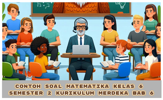 Contoh Soal Matematika Kelas 6 Semester 2 Kurikulum Merdeka Bab 6 (Soal Pilihan Ganda dan Kunci Jawaban)