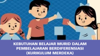 Konsep Kebutuhan Belajar Murid dalam Pembelajaran Berdiferensiasi (Kurikulum Merdeka) Konsep Kebutuhan Belajar Murid dalam Pembelajaran Berdiferensiasi (Kurikulum Merdeka)