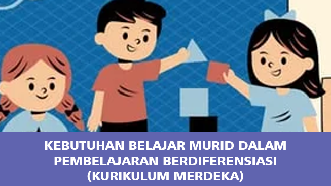 Konsep Kebutuhan Belajar Murid dalam Pembelajaran Berdiferensiasi (Kurikulum Merdeka)