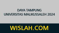 Daya Tampung Universitas Malikussaleh 2024 Daya Tampung Universitas Malikussaleh 2024