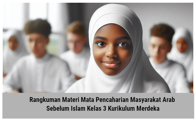 Rangkuman Materi Mata Pencaharian Masyarakat Arab Sebelum Islam Kelas 3 Kurikulum Merdeka