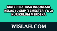 Kumpulan Materi Bahasa Indonesia Kelas 10 SMA Kurikulum Merdeka (Kurmer) (Semester 1 dan 2) Kumpulan Materi Bahasa Indonesia Kelas 10 SMA Kurikulum Merdeka (Kurmer) (Semester 1 dan 2)