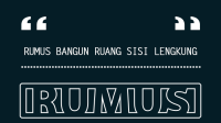 Rumus Bangun Ruang Sisi Lengkung dan Contoh Soal Rumus Bangun Ruang Sisi Lengkung dan Contoh Soal