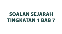 Soalan Sejarah Tingkatan 1 Bab 7 (Peningkatan Tamadun India dan China) Soalan Sejarah Tingkatan 1 Bab 7 (Peningkatan Tamadun India dan China)