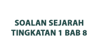 Soalan Sejarah Tingkatan 1 Bab 8 (Tamadun Islam dan Sumbangannya) Soalan Sejarah Tingkatan 1 Bab 8 (Tamadun Islam dan Sumbangannya)