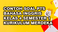 Contoh Soal PTS Bahasa Inggris Kelas 4 Semester 1 Kurikulum Merdeka