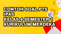 Contoh Soal PTS IPAS (Ilmu Pengetahuan Alam dan Sosial) Kelas 4 Semester 1 Kurikulum Merdeka